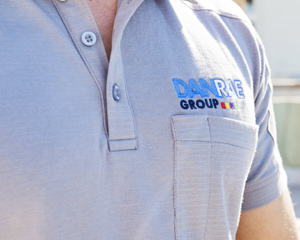 Man wearing a Danrae Group uniform