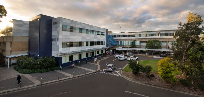 Exterior view of Westmead hospital